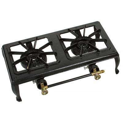 China Portable 2 burner household china gas stove top selling energy saving energy saving cast iron double cooktops for sale