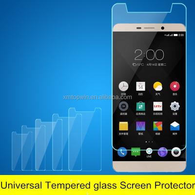 China 2.5D good price 9h 4.3inch to 5.5inch for all universal cell phone tempered glass model for sale