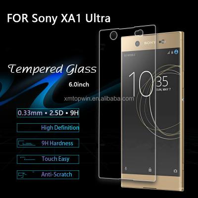 China 2.5D Japan Explosion Proof Mobile Phone Price For Sony Xperia XA1, XA1 ULTRA 9H Hardness Tempered Glass Screen Protector for sale