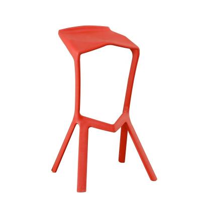 China Counter bar chair modern plastic bar umpire chair for bar table cafe lounge chairs bar chair furniture modern counter plastic bar umpire chair for bar table for sale