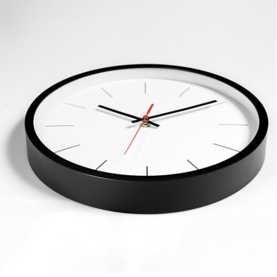 China Antique Style 10 /12 Inch Round Custom Cheap Plastic Printed Simple Wall Clock For Promotion for sale