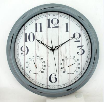 China Outdoor Plastic Antique Quartz Style Large Size Street Clock for sale