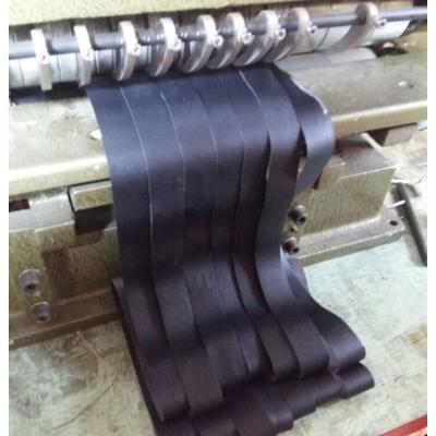 China Beautiful leather strips continuosly cutting machine of products for sale