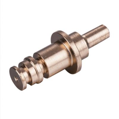 China Aluminum Custom Machining CNC Turning Copper Brass Products Turned Parts With Drilling for sale