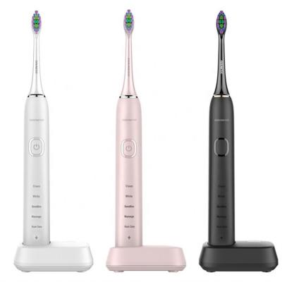 China Automatic Sonic Electric Toothbrush Head Sonic Toothbrush Oral Care Replacement Private Label Battery Operated Toothbrush for sale