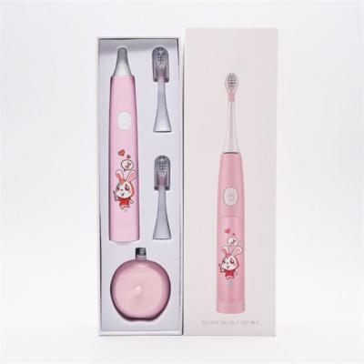 China Battery Operated Children Toothbrush Cute Waterproof Toothbrush Kids Smart Teeth Cleaner Sonic Electric Toothbrush for sale