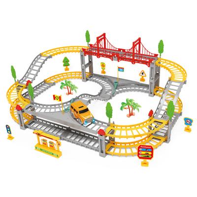 China Hot Selling Slot Toy 2021 Popular Toys Engineering Dynamic Track Electricity For Kid for sale