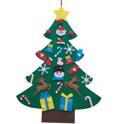 China Wholesale 3+ New Arvore Natal Children Diy Christmas Felt Tree Toy for sale