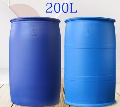 중국 HDPE 200 리터 화학 드럼 OEM / ODM 이중 링 드럼 청색 판매용