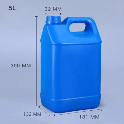 Κίνα 5L ο πλαστικός Jerry μπορεί εσωκλειόμενο HDPE Jerry 5 λίτρου μπορεί με τη λαβή προς πώληση