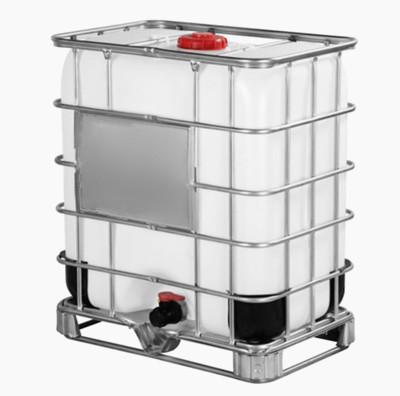 China 500L Vertical Composite Medium Bulk Container Full Steel Pallet Frame for sale