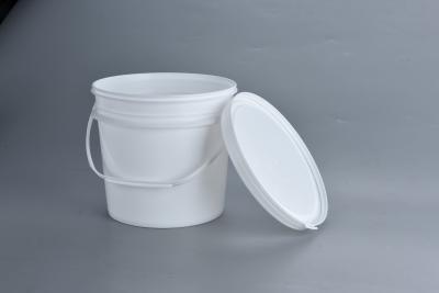 China 4L Plastic Paint Bucket For Liquid And Solid Products 300*350mm Size With Customizable Design Options for sale