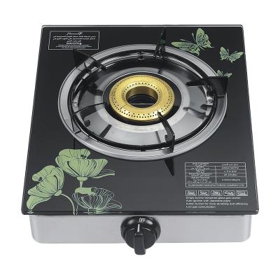 China Easily Cleaned Gas Hob Single Burner Outdoor Camping Portable Gas Stove For Cooking for sale