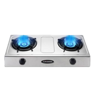 China Hot Selling Easily Cleaned Good Quality Gas Cooker 2 Burner For L.P.G Gas Cooker Or N.G.table Top Cooker Stove for sale