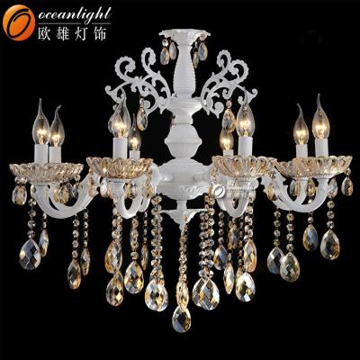 China Modern MURANO CHANDELIER ELK AMBER GLASS LIGHTING OMC022-8 for sale