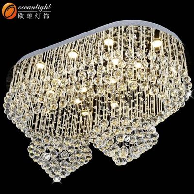 China Modern Dining Room Pendant Lights Antique Crystal Chandelier OM88582-110 for sale