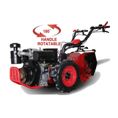 China Chinese Factory Italy Two Wheel Mini Small Farm Agricultural Tractor With Digging Machine for sale