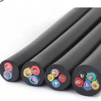 China Others factory Yq/yqw/yz/yzw/yc/ycw 450/750v 0.3-150mm2 2-5cores waterproof flame retardant rubber sheathed power cable and wires for sale