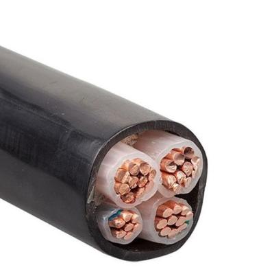 China Underground 4 Core Underground Power Cable Copper Alloy Ali Xlpe Pvc Insulated Low Voltage Armored Electrical Cable for sale