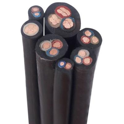 China Marine Waterproof Rubber Sheathed Cable Yc Ycw Yz Jhs Yc Ycw Yz Jhs Wire Submersible Pump Cable Well Deep Lifting Submersible Pump Cable for sale