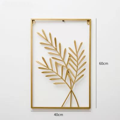 China Minimalist Exquisite Gold Grain Pattern Home Wall Hanging Decoration Wall Art Decor for sale