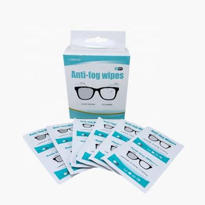 China Cleaning New Customized Decontamination Practical Small Packaging Lens Anti Fog Cleaning Wipes for sale