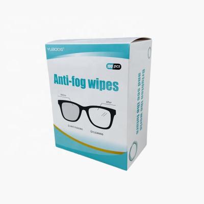 China Cleaning Popular Direct Selling Best Disposable Dust Removal Glasses Anti Fog Cleaning Wipes for sale