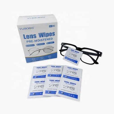 China Cleaning Customized New Product Easy To Remove Stains Disposable Quick Drying Eyeglasses Cleaning Wipes for sale