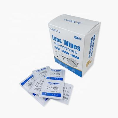 China Cleaning Popular Promotion For Household Dust Removal And Anti-static Separately Packaged Lens Cleaning Wipes for sale