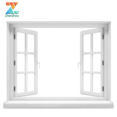 China Folding Soundproof Double Glazed Insulated Aluminum Glass Casement Windows Design Factory Price for sale