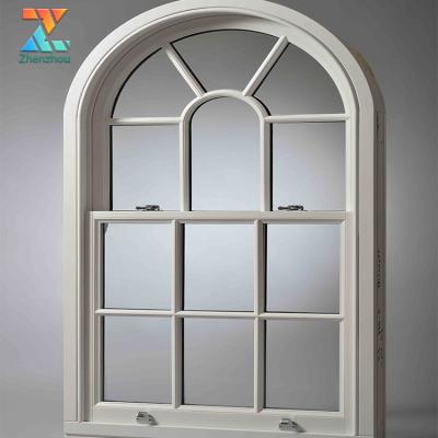 China Sliding aluminum tinted glass sliding window with grill design one way seeing high quality factory price for sale