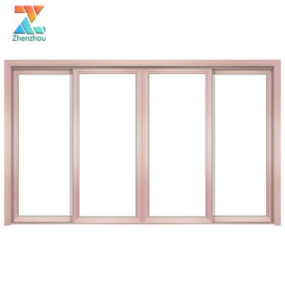 China sliding aluminum windows and doors sliding high quality design aluminum door window factory price for sale