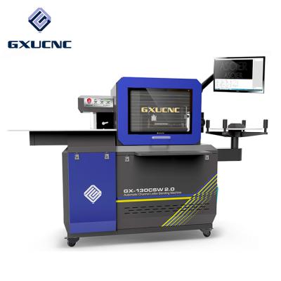 China Advertising Company China GXUCNC Factory Price Aluminum Automatic Channel Letter Bending Machine For Sale for sale