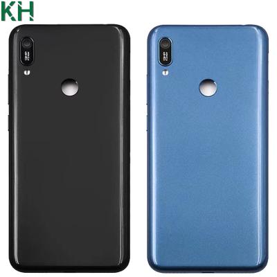 China Plastic Mobile Phone Housing Back Battery Cover Replacement Parts For Huawei Y6 2019 Y6Prime 2019 With Camera Lens Glass for sale