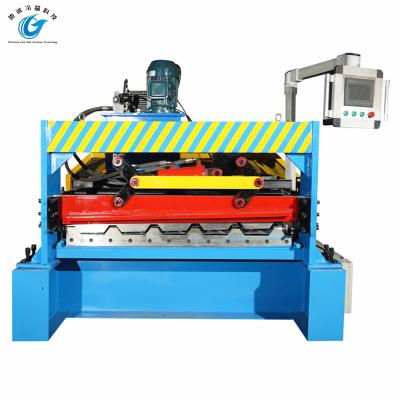 China High Efficiency Metal Roofing Cold Galvanizing Roll Forming Machinery Te koop