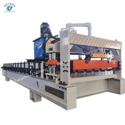 China Hot Glazed Roofing Sheet Roll Forming Machine Te koop