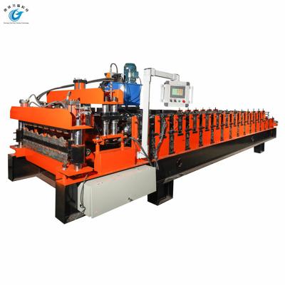 China                  Glazed Roof Tile Double Layer Making Machine              for sale