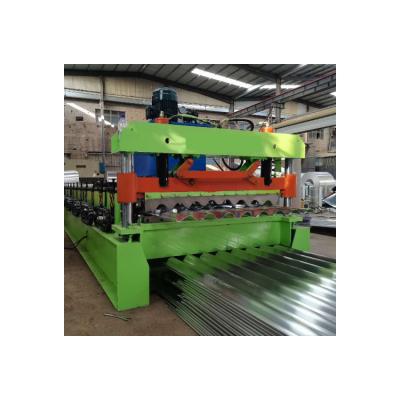 China Roof Making Corrugated Sheet Roll Forming Machine 380V 50Hz 3 Phases for sale