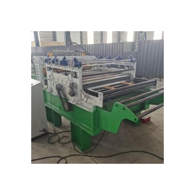 중국 Roof Making Corrugated Sheet Machine Attic Panel Roll Forming Production Line 판매용