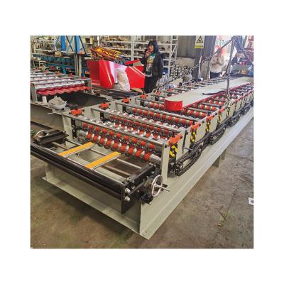 China High Precision Corrugated Sheet Roll Forming Machine For Iron Roofing Steel for sale