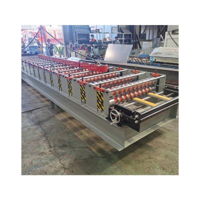 중국 Portable Curving Corrugated Sheet Roll Forming Machine High Safety 판매용