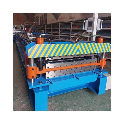 China CNC Roof Sheet Form Double Layer Roll Forming Machine With Long Service Life for sale