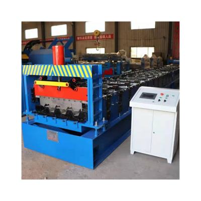 China Large Standard Glazed Tiles Steel Decking Floor Roll Forming Machine for sale