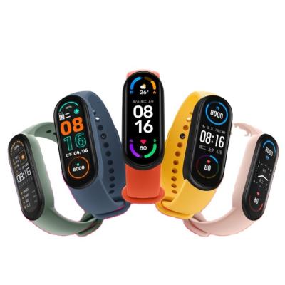 China Original Xiaomi MI Band 6 Band Sports Wristband Smart Heart Rate Fitness Tracker APP Control for sale