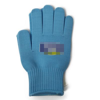 China Keep Hot Wholesale custom cheap silkscreen printing one side kinted polyester pvc dots custom logo magic gloves for sale