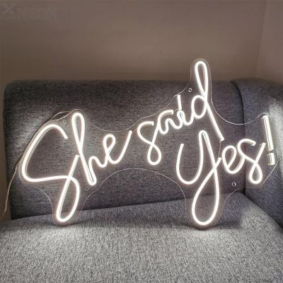 China Custom Joy New Arrival Drop Shipping PVC 12V LED Wall Neon Light Home Decor Signage Decoration With Cheap Price for sale