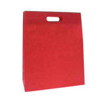 China Handmade wholesale gift wrapping paper bag white shopping bag with custumied logo for sale