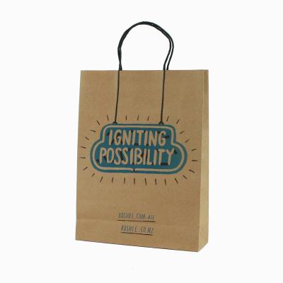 China Beautiful Recyclable Paper Gift Bag for sale