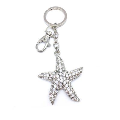 China Cute Promotion Cartoon Bling Rhinestone Key Chain Hot Selling Cute Key Chain Pendant for sale