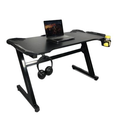 China Best Adjustable PC Computer Table Desk Gaming LED Gaming Desk (Other) For Rectangular Wood Gaming Table for sale